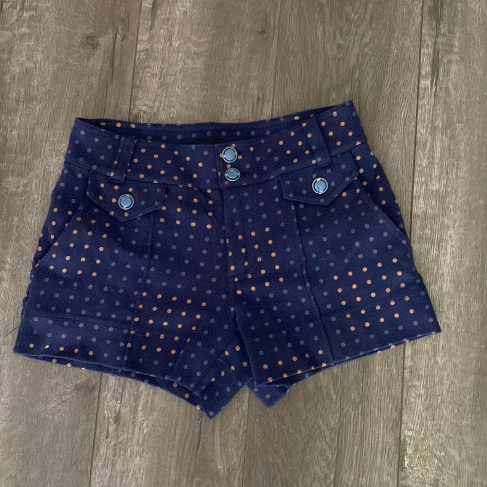 Marc by Marc jacobs navy polka dot shorts 0